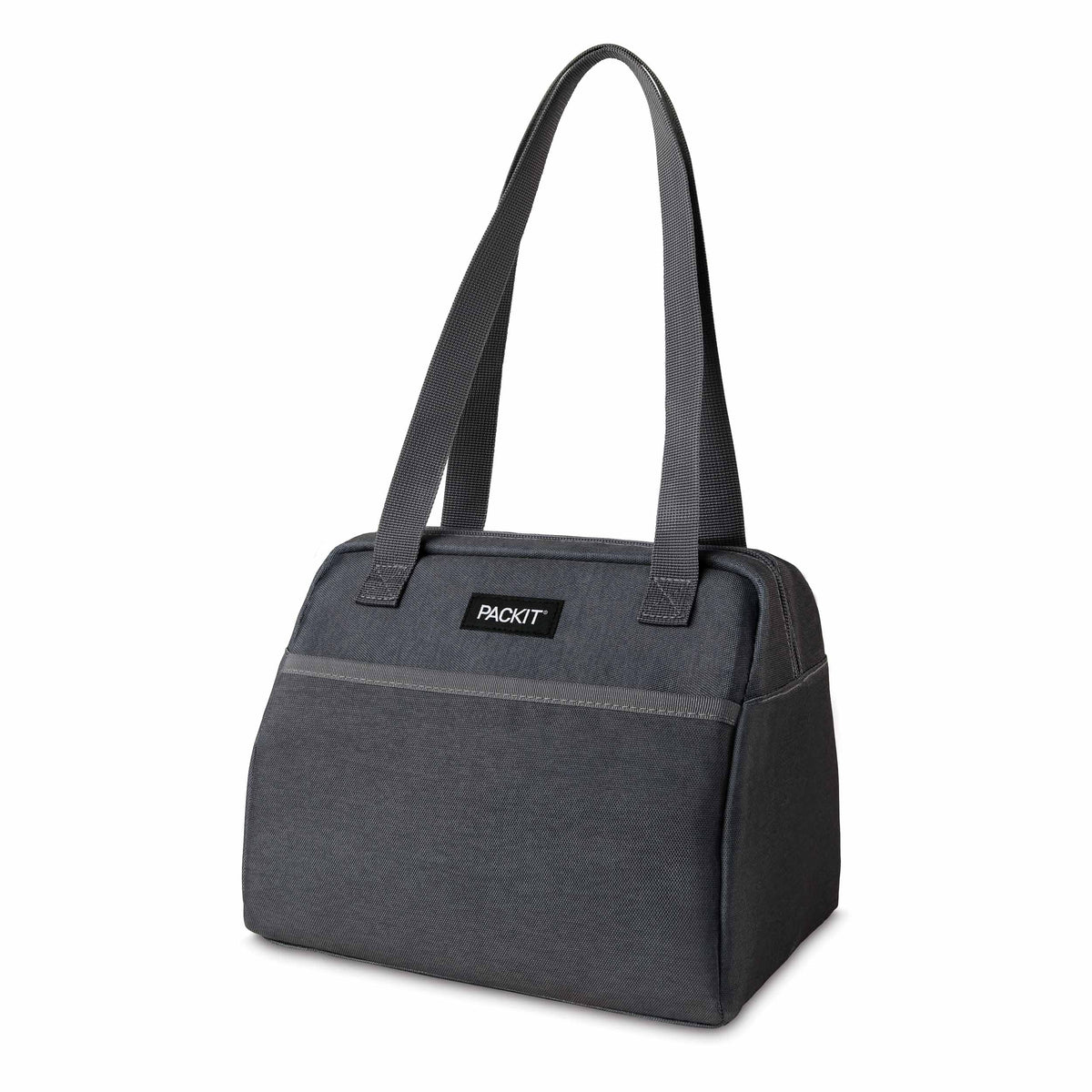 PackIt Hampton front view showing stylish lunch bag with built in cooling