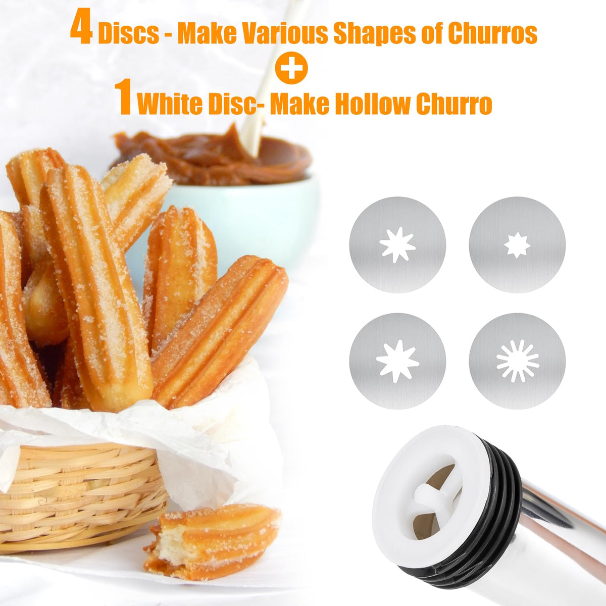 PAHTTO injector tip and piping bag for flavorful fillings like chocolate.