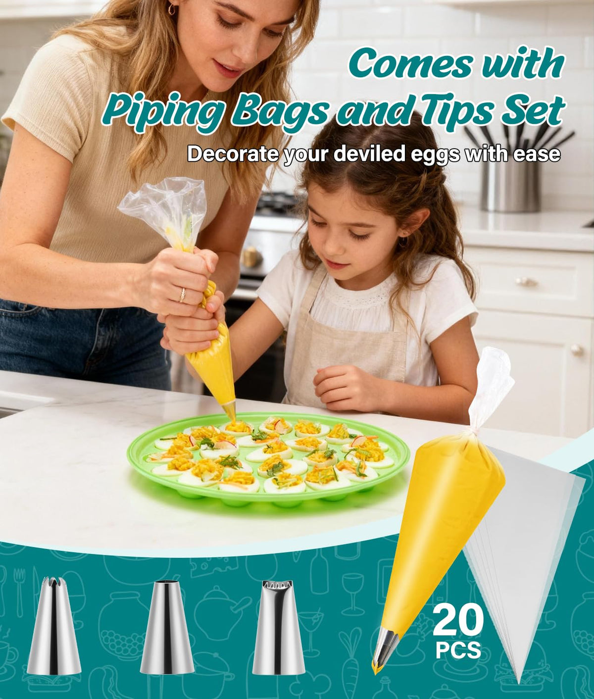 PAHTTO portable egg storage ideal for picnics and parties.