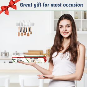 Pailexin kitchen organizer adds sleek storage to any counter area.