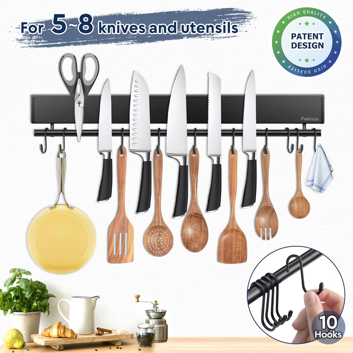 Pailexin stainless steel 304 strip resists rust in damp kitchens.