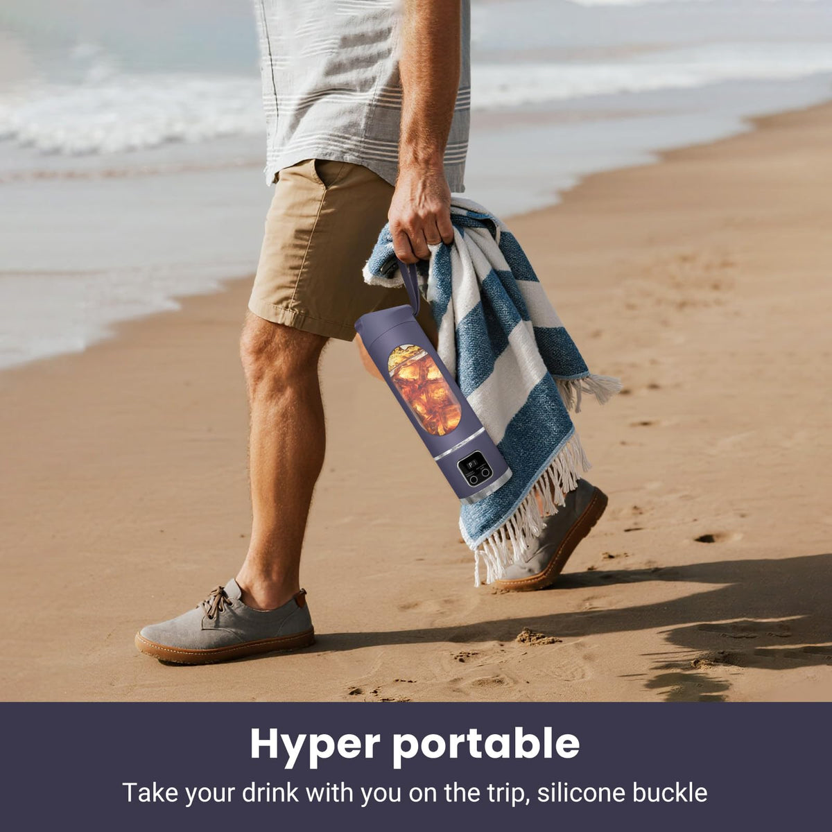 Pakay portable blender uses BPA-free materials for safe everyday blending.