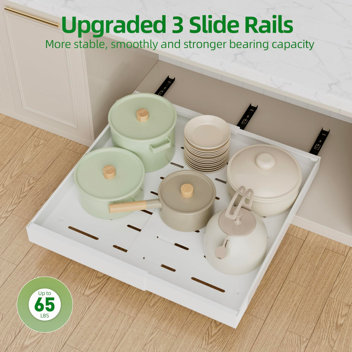 PAKETA packaging with included mounting options for clean install