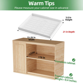 Close-up of the 3-rail sliding drawer showing smooth operation and sturdy carbon steel