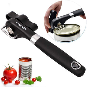 PAKITNER Safe Cut Can Opener side-cut for smooth, safe lid removal.