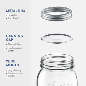 Versatile Paksh Novelty jars for preserving dry goods and pantry storage.