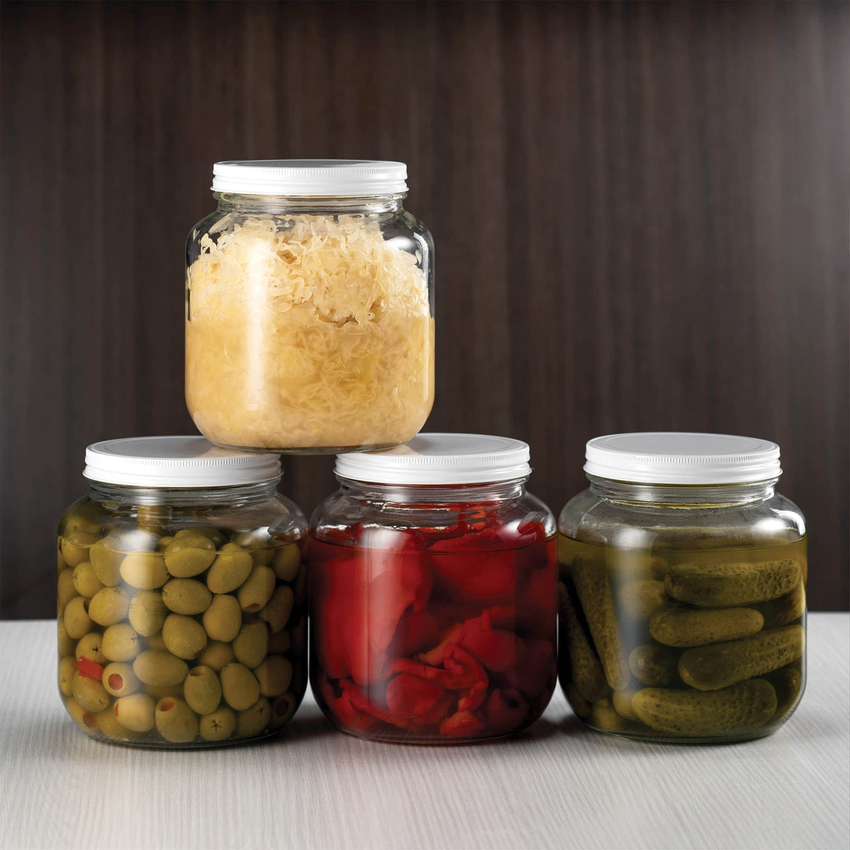 Paksh Novelty USDA-approved glass jar for safe food storage.