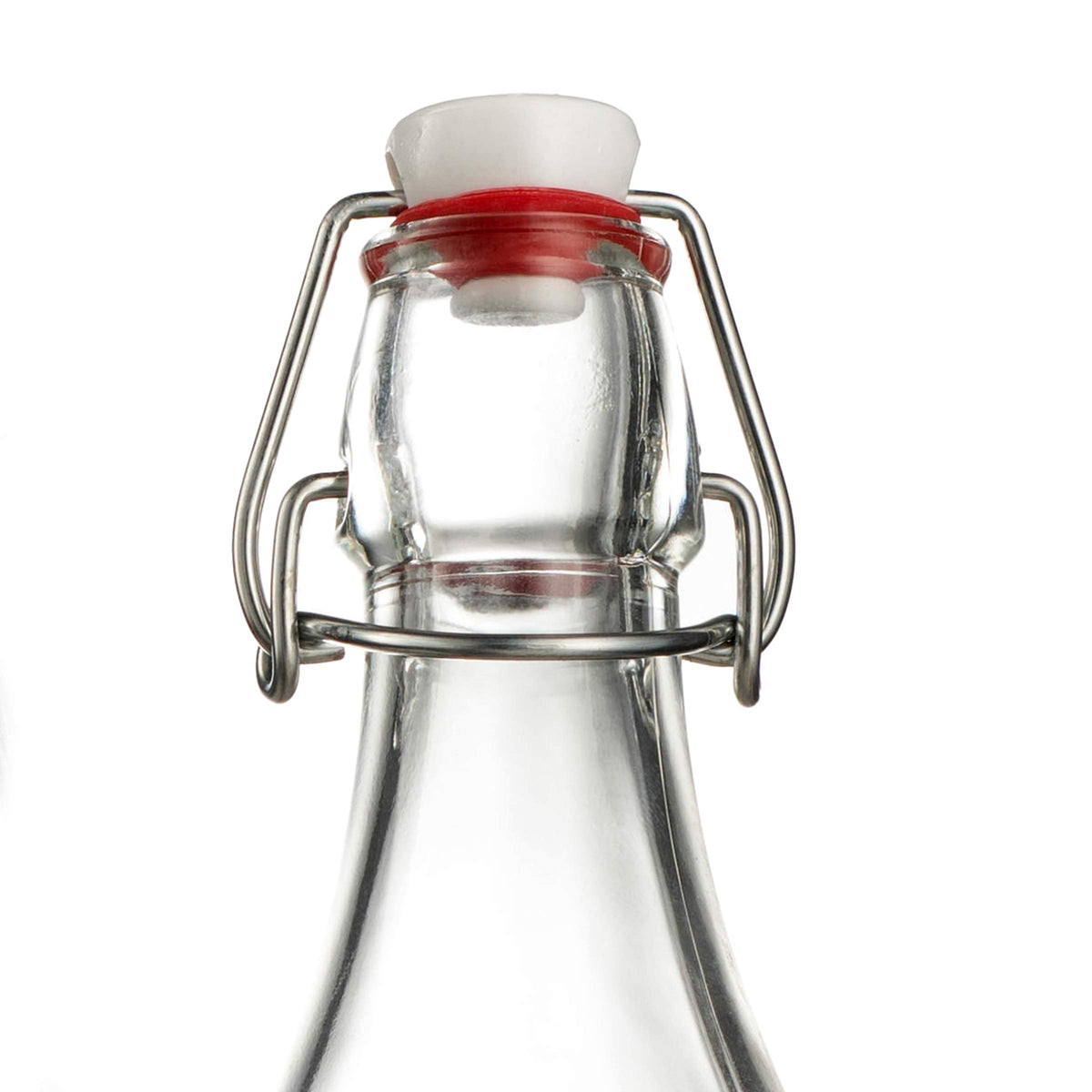 Paksh Novelty clear glass bottle showing visibility for monitoring drink progress.