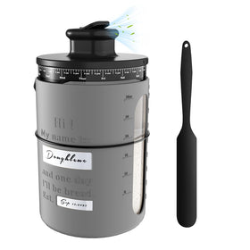 Pakusane 34oz starter jar for sourdough storage and fermentation.