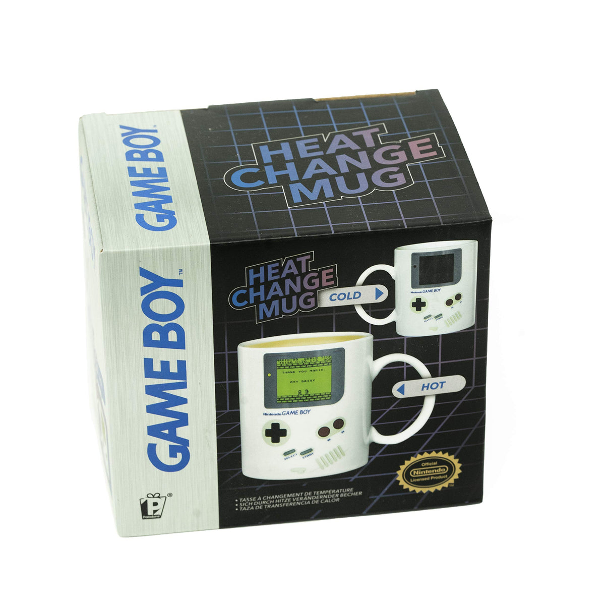 Paladone Gameboy mug, 10 oz, great for coffee or tea.