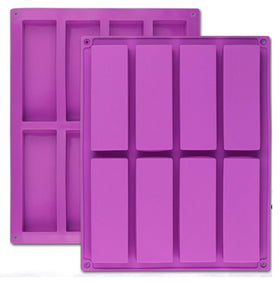 Palksky 8-cavity rectangle granola bar mold for easy, mess-free bars
