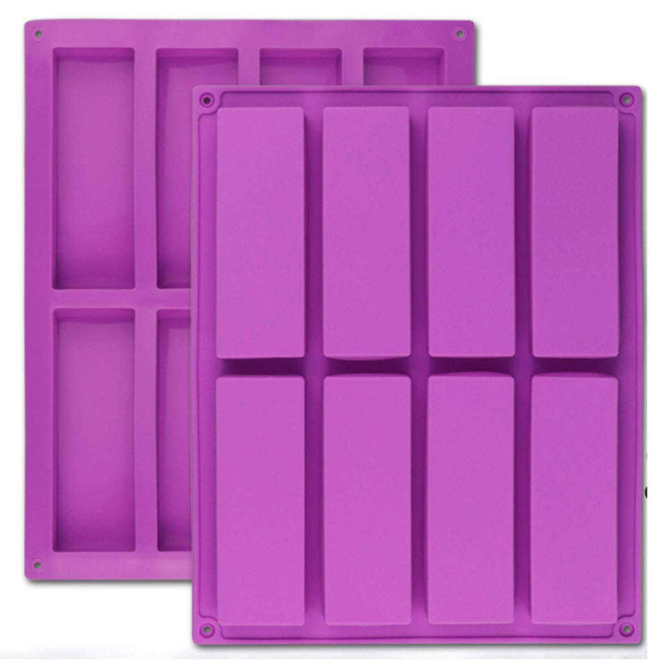 Palksky 8-cavity rectangle granola bar mold for easy, mess-free bars