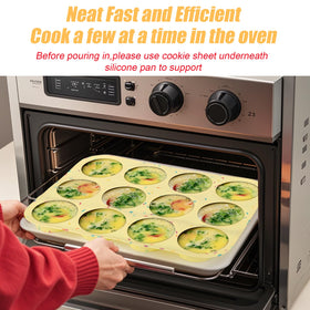 Palksky egg bite mold used for cupcakes and tarts