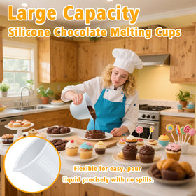 Palksky chocolate melter 1000ml with wide mouth ideal for large batches