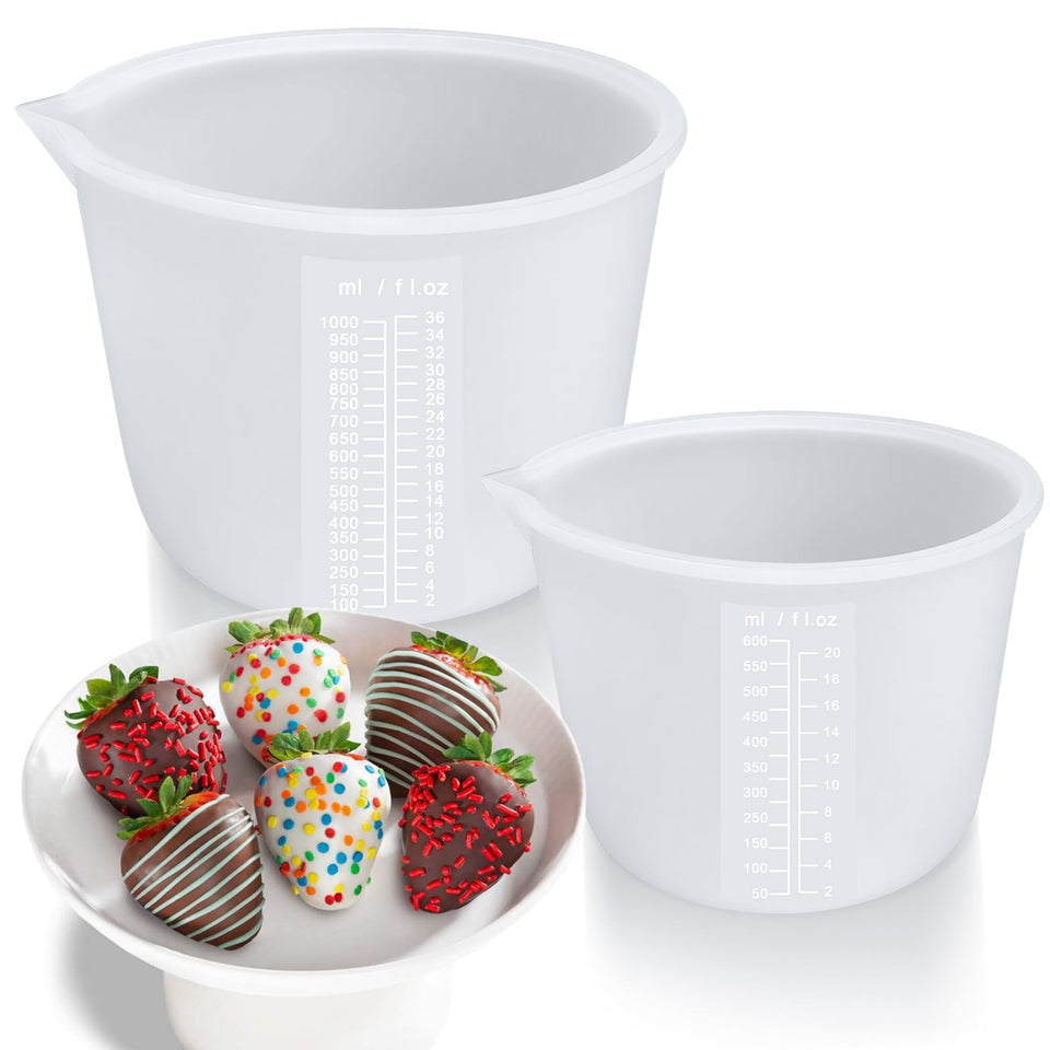 Palksky chocolate melter 600ml with wide mouth for easy pouring and smooth melts