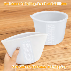 Palksky food‑grade silicone provides safe, durable melting for repeated uses