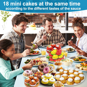Palksky compact bakeware stackable design saves kitchen space.