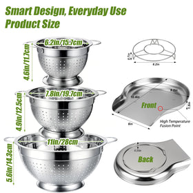 Palksky countertop draining system provides mess-free prep outside the sink