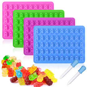 Palksky gummy bear mold set for homemade gummies and chocolates.