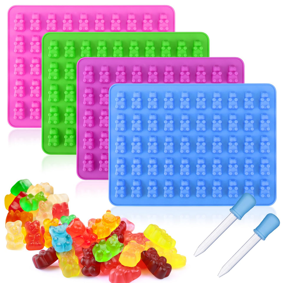 Palksky gummy bear mold set for homemade gummies and chocolates.