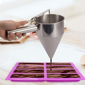 Palksky multipurpose silicone mold for chocolate brownie or cheesecake bites