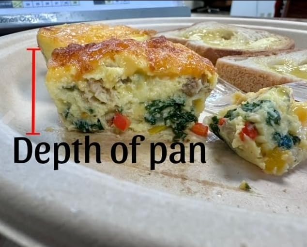Palksky silicone muffin pan with 12 cavities and nonstick release