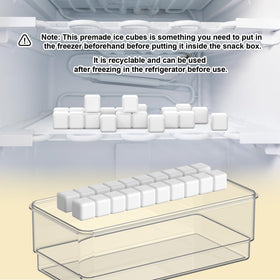 Palksky Snackle Box secure lid system prevents spills