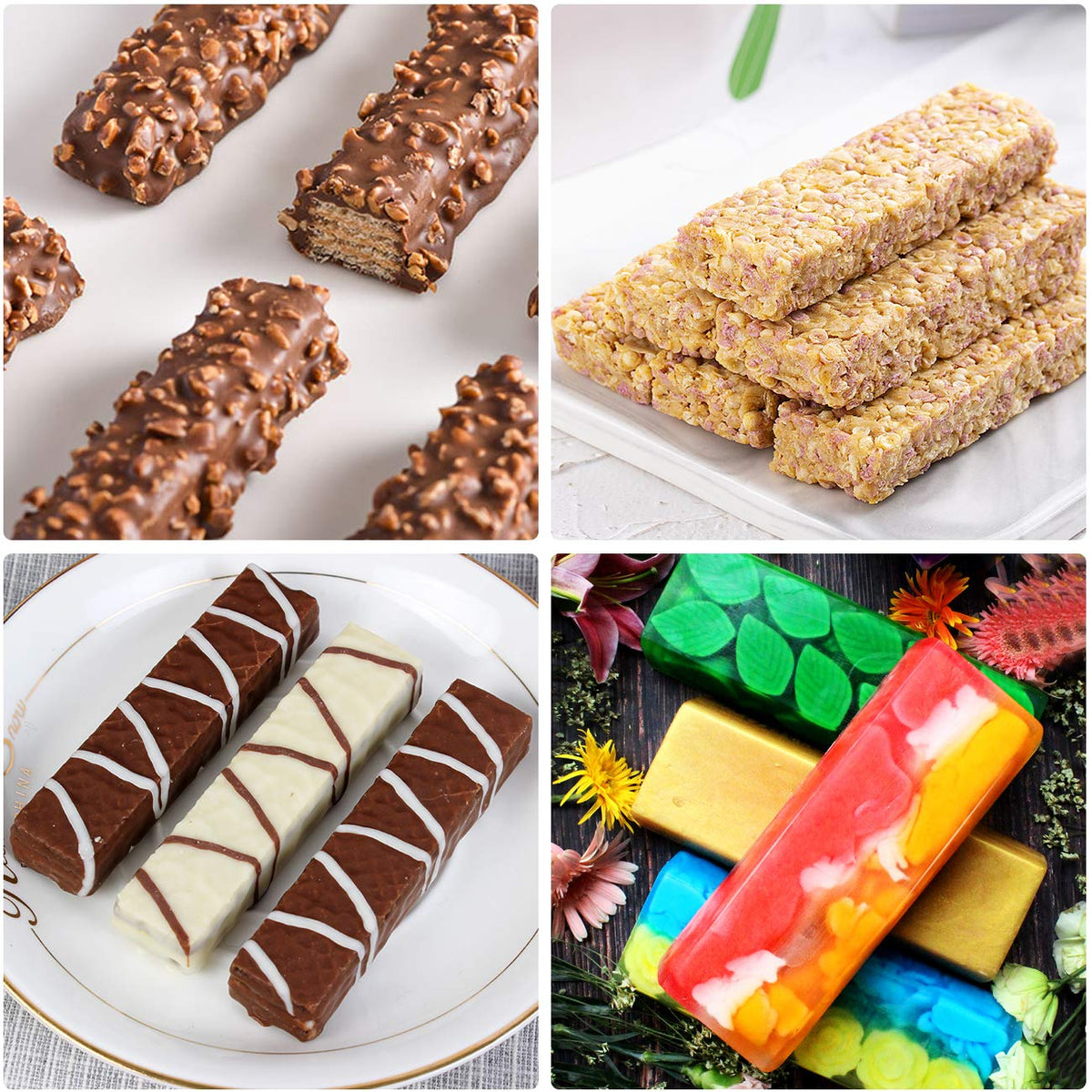 Palksky silicone withstands minus 40 to 230 C for flexible recipes.