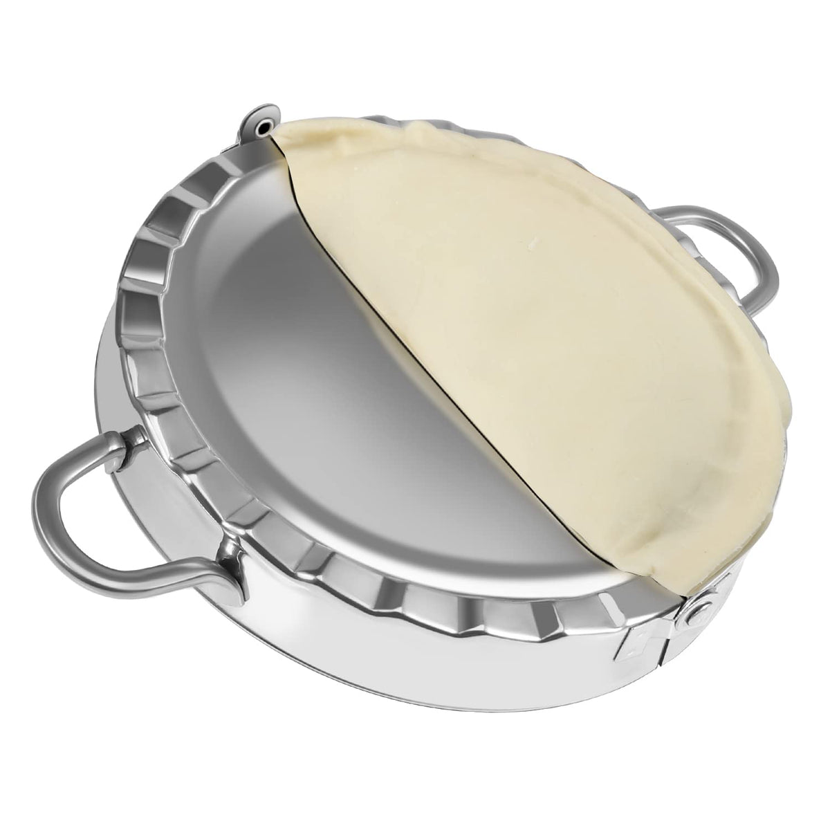PAMISO large empanada press exterior in stainless steel for durable kitchen use
