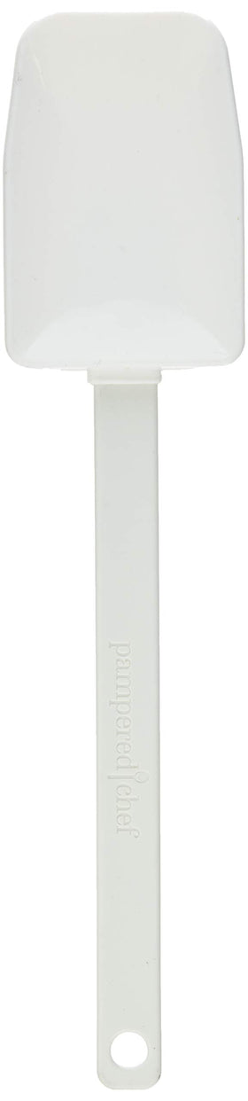 Pampered Chef 1659 scraper spatula head with heat-resistant silicone for versatile cooking.