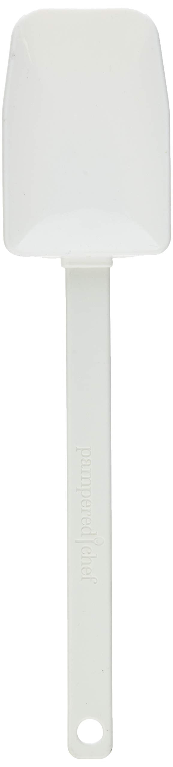 Pampered Chef 1659 scraper spatula head with heat-resistant silicone for versatile cooking.