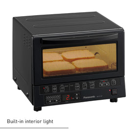 Panasonic FlashXpress infrared heaters illustrate quick heat with minimal preheat.