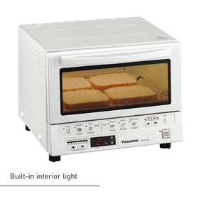 Panasonic FlashXpress 6 auto cook menus illustrate versatile presets.