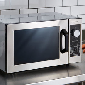 Panasonic NE-1025F NSF UL-approved label confirms commercial-grade reliability.
