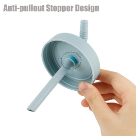 On-the-go PandaEar snack container with lid and sleeve