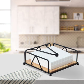 PandaRoad square napkin holder is versatile for home and cafe decor