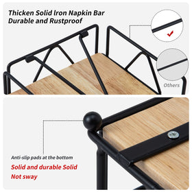 PandaRoad weighted arm keeps napkins in position during meals