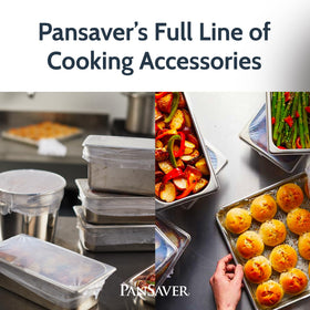 PanSaver liners fit 16, 18, and 22-quart roasters for versatile use.