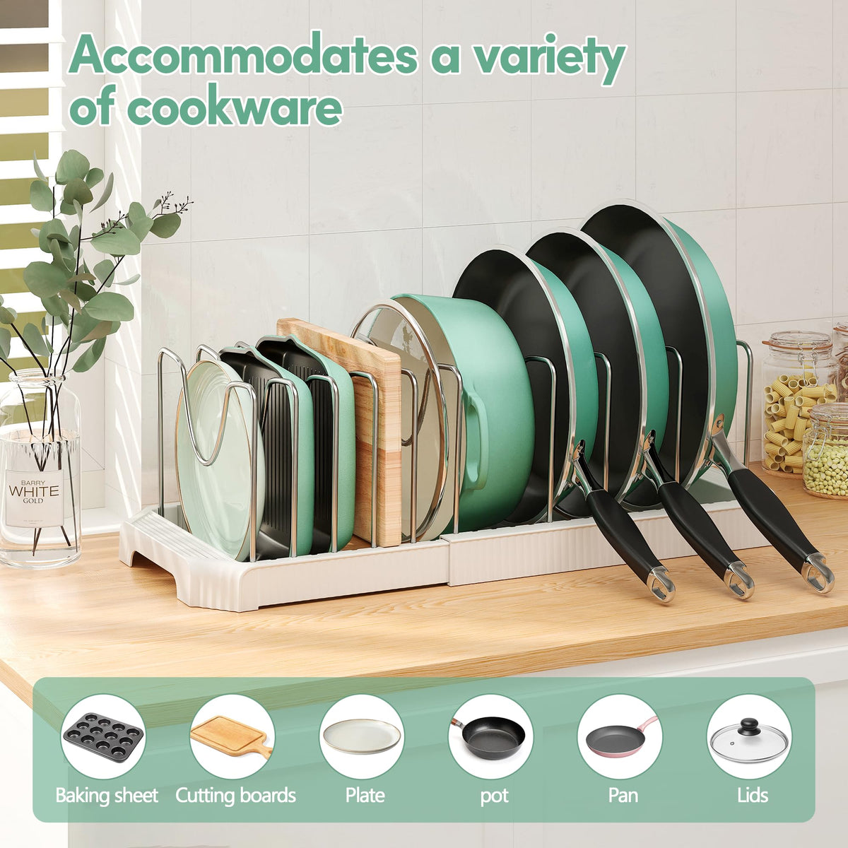 Pantasia no-tools setup allows quick, tool-free installation.