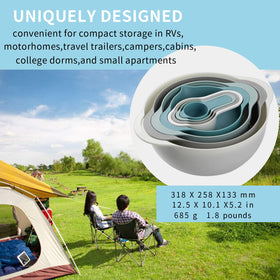 Pantula set is RV camping ready and travel friendly.