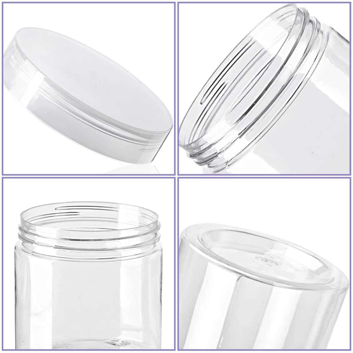 Panxxsen clear durable jar body for quick product recognition.