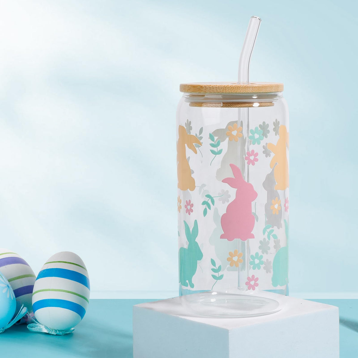 PANYUXUT glass cup, durable borosilicate for hot and cold drinks.