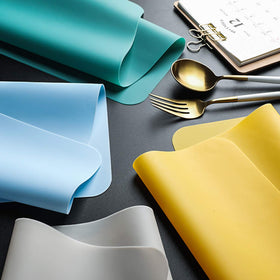 Panzexin silicone placemats dishwasher-safe simplify cleanup after cooking sessions.