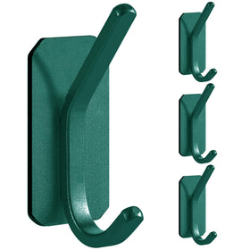 Paoli heavy-duty adhesive wall hook Emerald close-up showing strong holding power for everyday items