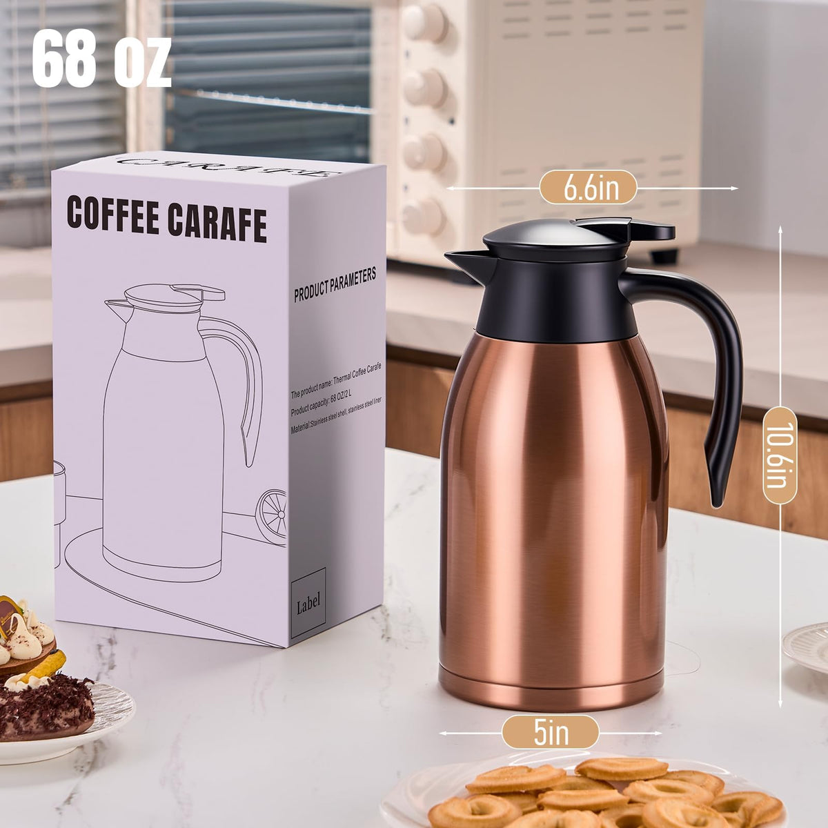 PARACITY carafe interior cleaning features easy access for thorough rinsing.