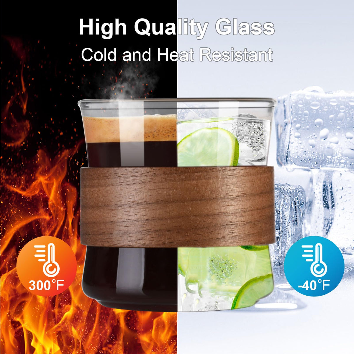 PARACITY espresso cups with 5oz capacity perfect for multiple shots
