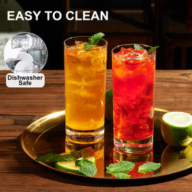 PARACITY highball glass thickened bottom for table stability