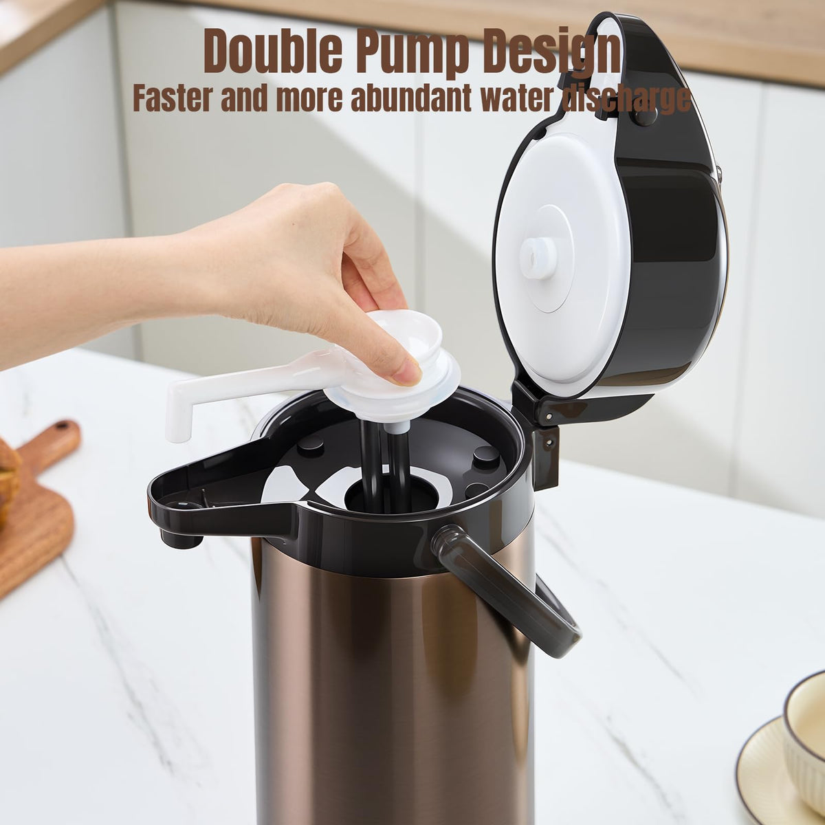 PARACITY lazy Susan base allows rotating pour without lifting