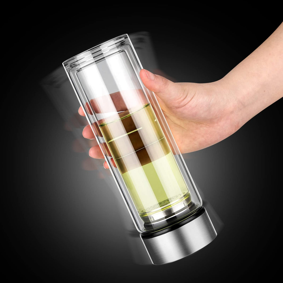 PARACITY seal-leakproof lid secures hot or cold beverages