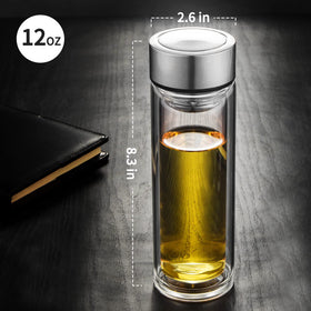 PARACITY travel-friendly design enables on-the-go tea enjoyment